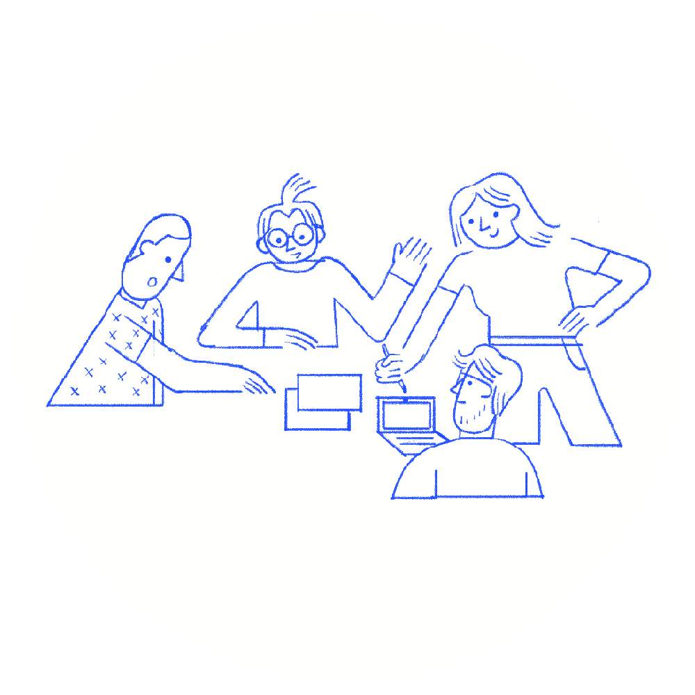 recherches illustration équipe de recherche La physique Autrement